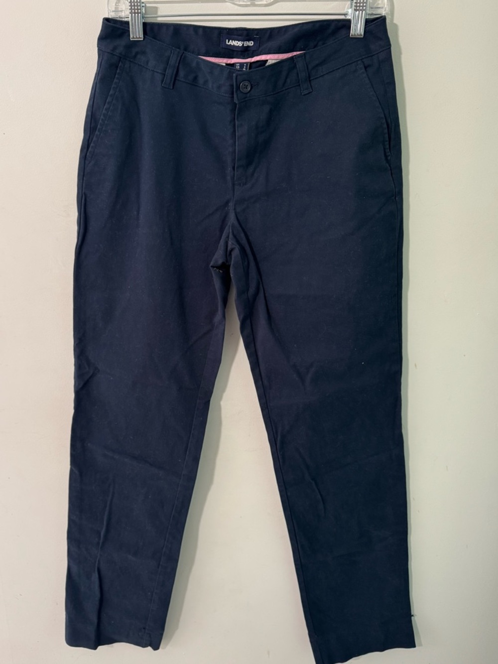 Lands' End Navy blue Women's Chino Pants size 6